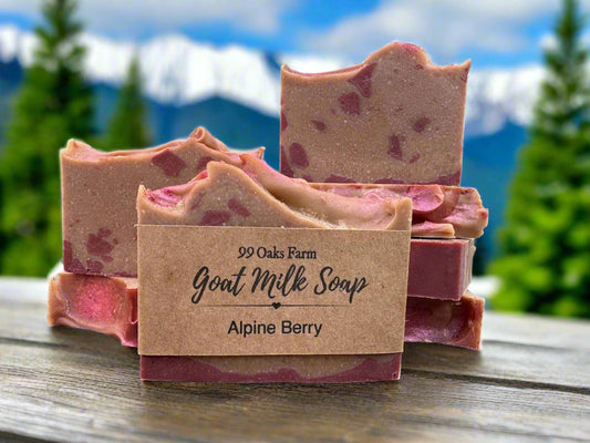 Alpine Berry Goat Milk Soap