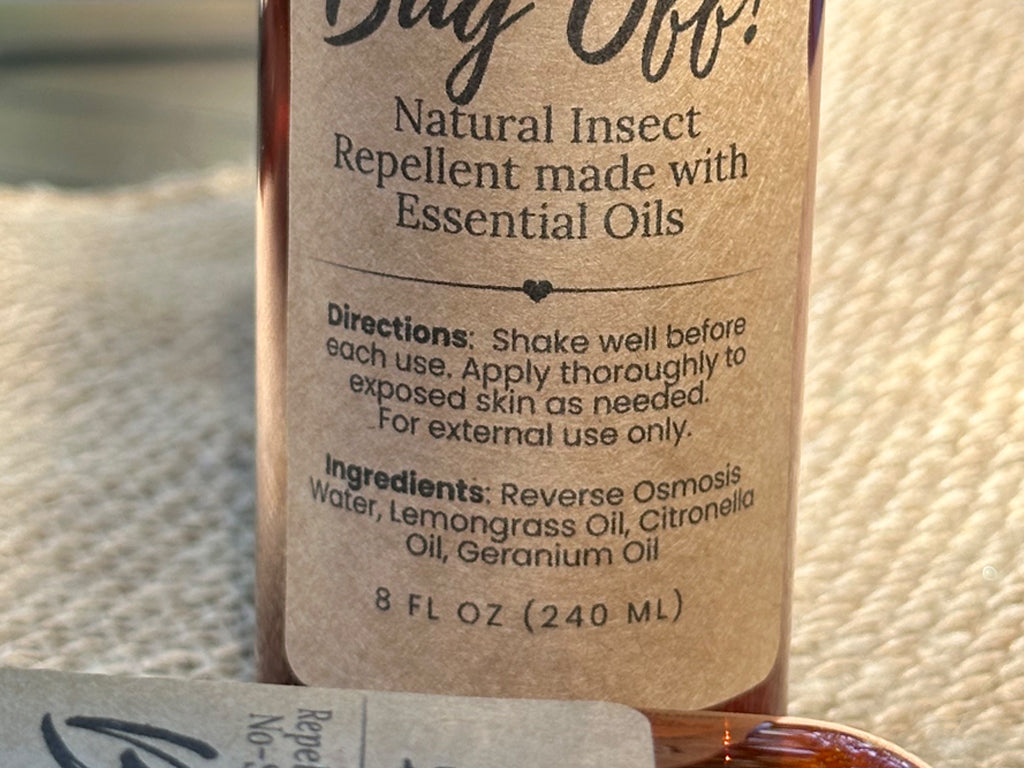 Bug Off Natural Insect Repellent Ingredients