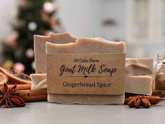 Gingerbread & Spice Goat Milk Soap