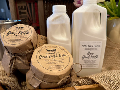 display of Goat Milk Products