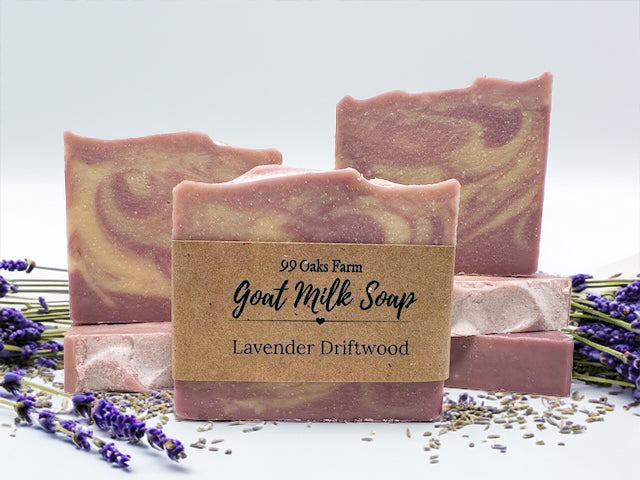 Lavender Driftwood Goat Milk Soap