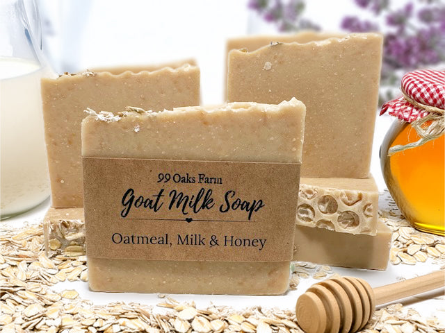 Oatmeal, Milk & Honey Goat Milk Soap