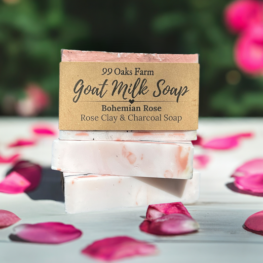 Bohemian Rose Goat Milk Soap